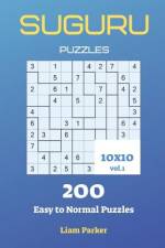 Suguru Puzzles - 200 Easy to Normal Puzzles 10x10 vol.1 af Liam Parker