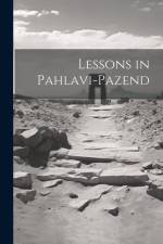 Lessons in Pahlavi-Pazend af Anonymous
