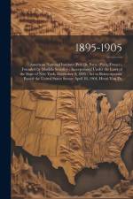 1895-1905: American National Institute (Prix De Paris) (Paris, France), Founded by Matilda Smedley: Incorporated Under the Laws o af Anonymous