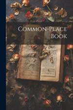 Common-Place Book af Anonymous