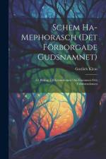 Schem Ha-Mephorasch (Det Förborgade Gudsnamnet): Ett Bidrag Till Kännedomen Om Esseismen Och Urkristendomen af Gottlieb Klein