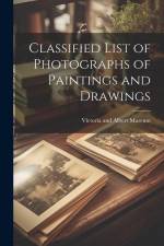 Classified List of Photographs of Paintings and Drawings af Victoria and Albert Museum