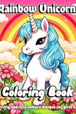 Rainbow Unicorns Coloring Book af Sophia Caleb