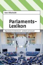 Parlamentslexikon af Sven Hölscheidt