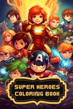 Super Heroes Coloring Book af A. Hazra