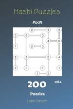 Hashi Puzzles - 200 Puzzles 9x9 vol.1 af Liam Parker