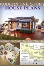 Modern One Story House Plans af Oluchi Ogbonna