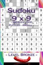 Sudoku 9 X 9 - 250 Even - Odd Puzzles - Argyll - Level Bronze af Andrii Pitenko
