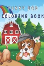 funny dog coloring book af Oussama Zinaoui