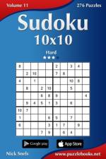 Sudoku 10x10 - Hard - Volume 11 - 276 Puzzles af Nick Snels