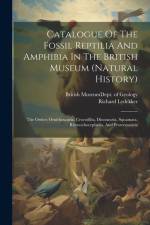 Catalogue Of The Fossil Reptilia And Amphibia In The British Museum (natural History): The Orders Ornithosauria, Crocodilia, Dinosauria, Squamata, Rhy af Richard Lydekker