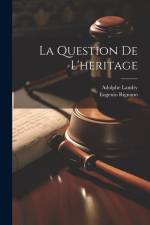 La Question De L'heritage af Eugenio Rignano