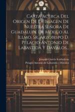 Carta Acerca Del Origen De La Imagen De Nuestra Señora De Guadalupe De México Al Illmo. Sr. Arzobispo D. Pelagio Antonio De Labastida Y Dávalos... af Joaquin Garcia Icazbalceta