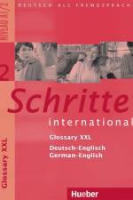 Schritte international 2. Niveau A1/2 / Glossar XXL Deutsch-Englisch, Glossary German-English