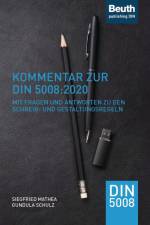 Kommentar zur DIN 5008:2020 af Siegfried Mathea