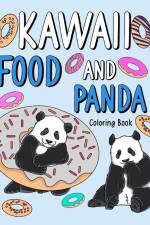 Kawaii Food and Panda Coloring Book af Paperland