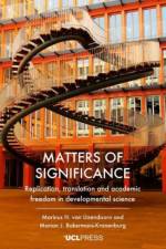 Matters of Significance af Marinus H. (Visiting Professor van IJzendoorn
