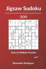 Jigsaw Sudoku Puzzles - 200 Easy to Medium vol. 7 af Alexander Rodriguez