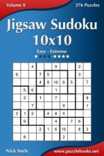 Jigsaw Sudoku 10x10 - Easy to Extreme - Volume 8 - 276 Puzzles af Nick Snels