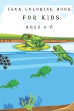 frog coloring book for kids ages 4-8 af Oussama Zinaoui