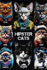 Hipster Cats af Justyna Jaszke Jbjart