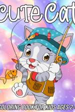 Cat Coloring Book for Kids Ages 2-4 af Mezzo Zentangle Designs