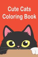 cute cats coloring book af Oussama Zinaoui