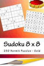 Sudoku 8 X 8 - 250 Hermit Puzzles - Gold af Andrii Pitenko