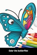 Color the butterflies af Illia Sid