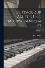 Beiträge Zur Akustik Und Musikwissenschaft; Volume 3 af Karl Stumpf