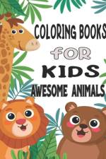 Coloring Books For Kids Awesome Animals af Oussama Zinaoui