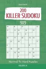 Killer Sudoku - 200 Normal to Hard Puzzles 9x9 vol.24 af David Smith