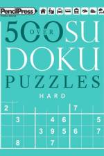 Over 500 Sudoku Puzzles Hard af Sudoku Puzzle Books
