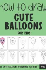 How to Draw Cute Balloons for Kids af Sonia Rai