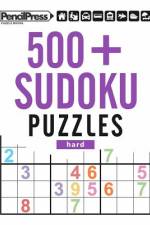 500+ Sudoku Puzzles Hard af Sudoku Puzzle Books