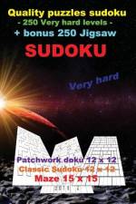 Quality Puzzles Sudoku - 250 Very Hard Levels + Bonus 250 Jigsaw Sudoku af Andrii Pitenko