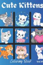 Cute kittens Coloring Book af Positive Elements Designs