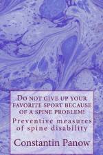 Do not give up your favorite sport because of a spine problem! af Constantin Panow