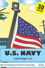 US Navy Coloring Book af Sonia Rai