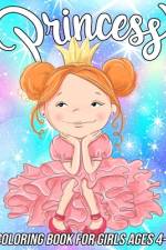 Princess Coloring Book for Girls Ages 4-8 af Mezzo Zentangle Designs