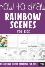 How to Draw Rainbown Scenes for Kids af Sonia Rai