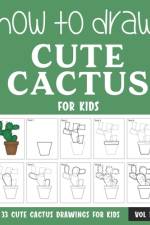 How to Draw Cute Cactus for Kids af Sonia Rai