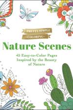 Pretty Simple Coloring: Nature Scenes af Adams Media