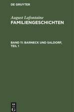Barneck und Saldorf, Teil 1 af August Lafontaine