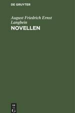 Novellen af August Friedrich Ernst Langbein