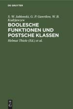 Boolesche Funktionen und Postsche Klassen af S. W. Jablonski