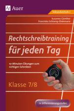 Rechtschreibtraining für jeden Tag Klasse 7-8 af Susanne Günther