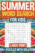 Summer Word Search for Kids Large Print af Nora Premium Publishing