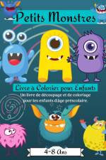 Livre de coloriage et d'activités des petits monstres pour les Enfants de 4 à 8 ans af Malkovich Rickblood