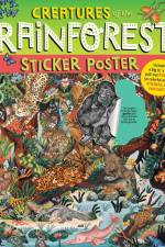 Creatures of the Rainforest Sticker Poster af Fiona Ocean Simmance